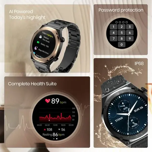 TITAN WATCH 90208KM02