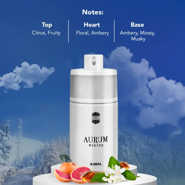 AJMAL AURUM WINTER EAU DE PARFUM 75ML