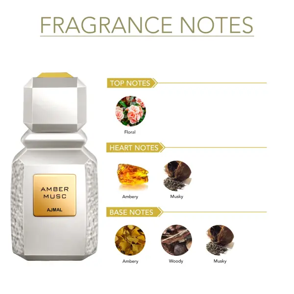 AJMAL AMBER MUSC EDP 100ML